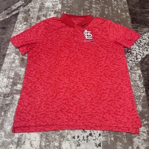 Saint Louis Cardinals Nike Red Next Level Dri-Fit Polo Shirt Men's XL MLB